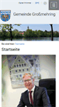 Mobile Screenshot of grossmehring.de