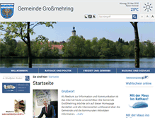 Tablet Screenshot of grossmehring.de